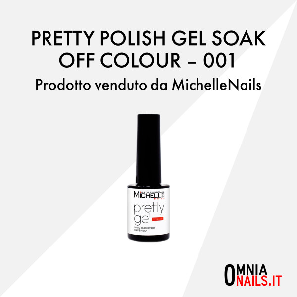 Pretty polish gel soak off colour – 001