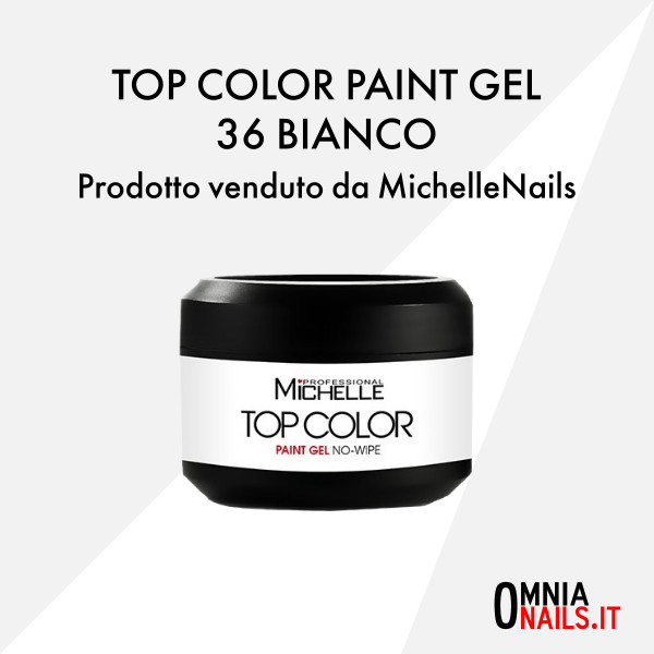 Top color paint gel – 36 bianco