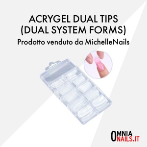 Acrygel dual tips (dual system forms)