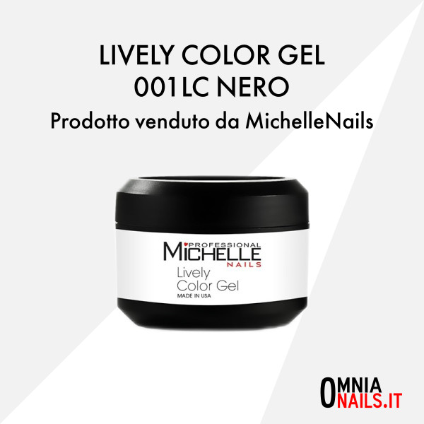 Lively color gel – 001LC nero