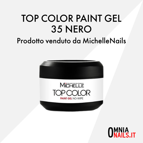 Top color paint gel – 35 nero